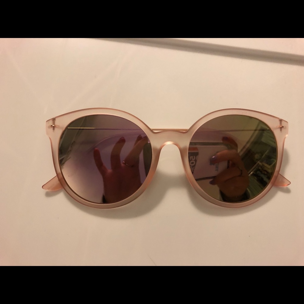 Cute mirror lenses glasses